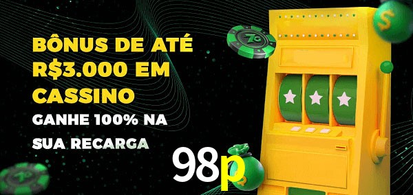 98p melhor bônus de depósito